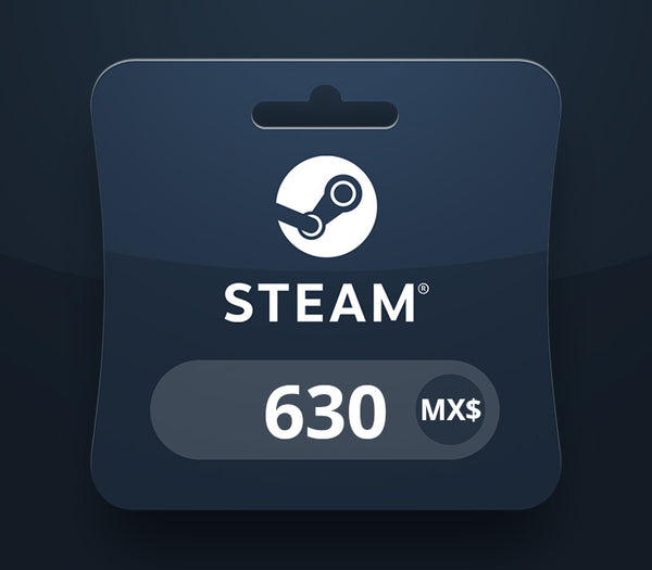 Steam Wallet MXN 630 Gift Card MX