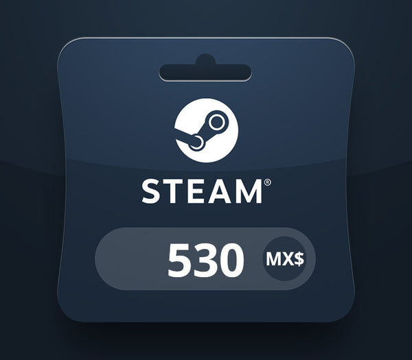 Steam Wallet MXN 530 Gift Card