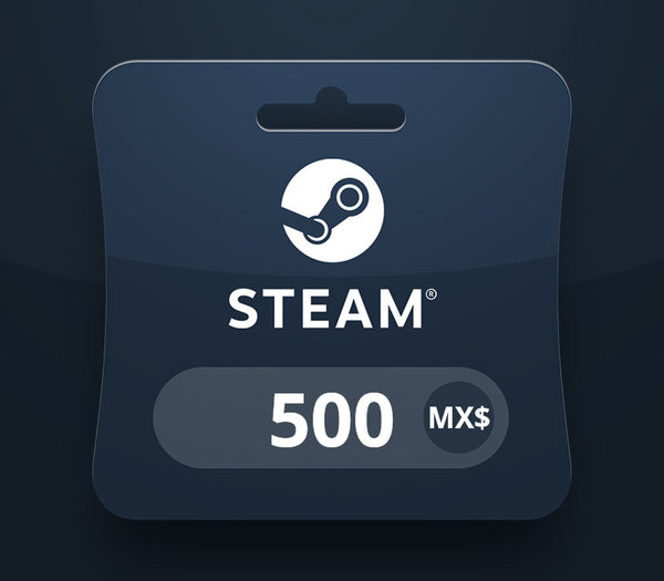 Steam Wallet MXN 500 Gift Card MX