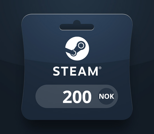 Steam Wallet NOK 200 Gift Card NO