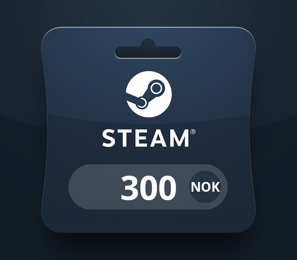 Steam Wallet NOK 300 Gift Card NO