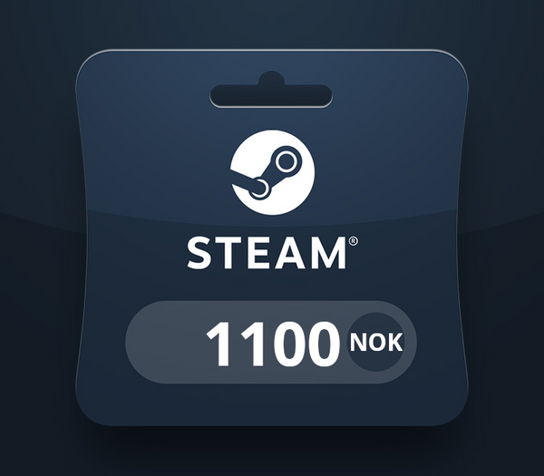 Steam Wallet NOK 1100 Gift Card NO