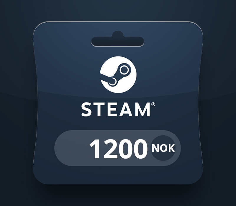 Steam Wallet NOK 1200 Gift Card NO