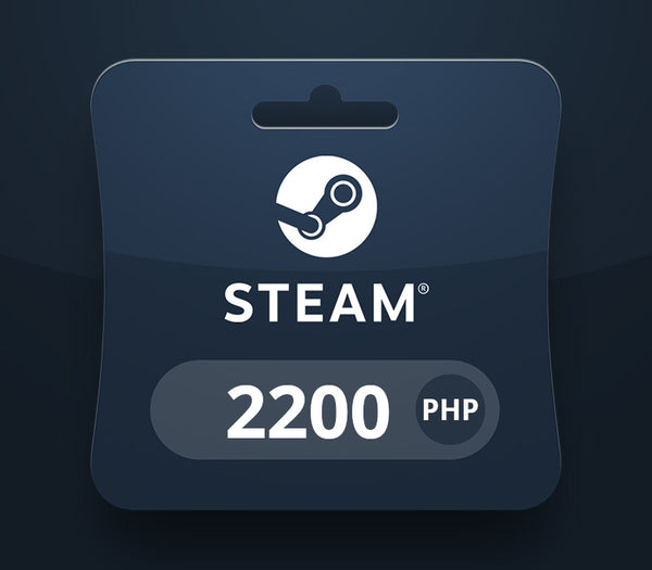Steam Wallet PHP 2200 Gift Card PH