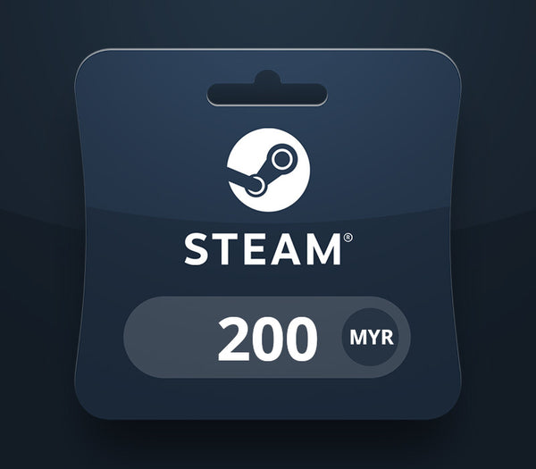 Steam Wallet MYR 200 Gift Card MY