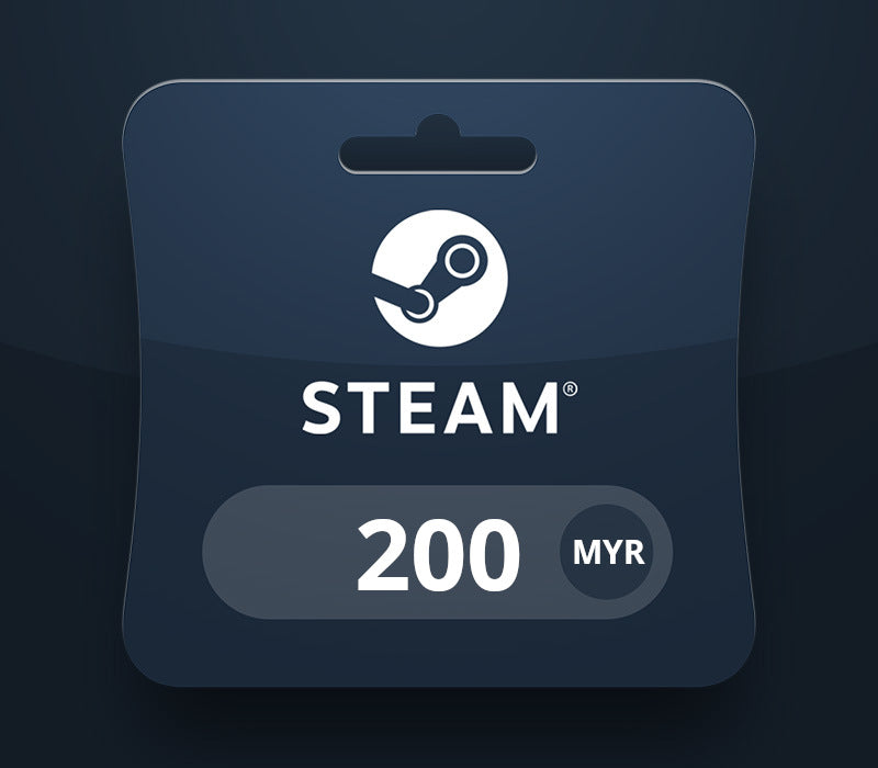 Steam Wallet MYR 200 Gift Card