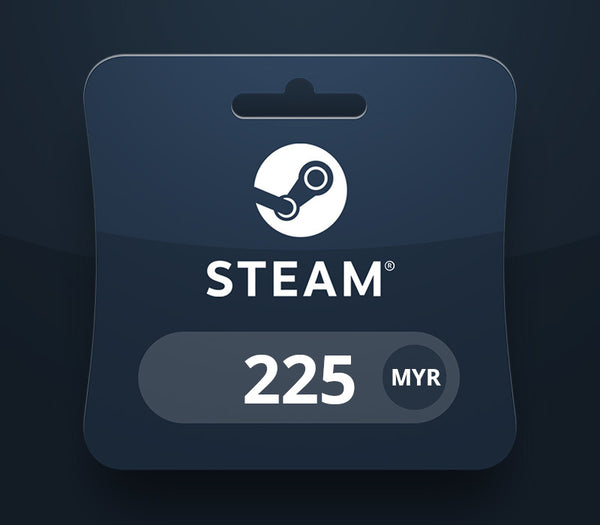 Steam Wallet MYR 225 Gift Card MY