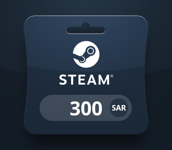 Steam Wallet SAR 300 Gift Card SA