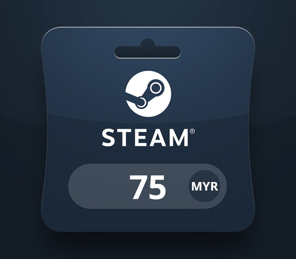 Steam Wallet MYR 75 Gift Card MY