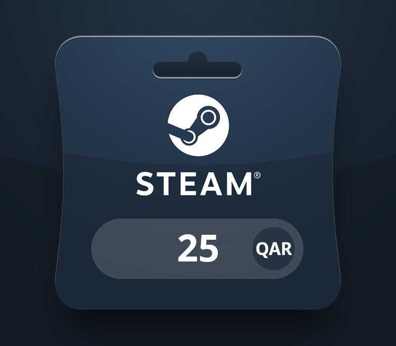 Steam Wallet QAR 25 Gift Card QA