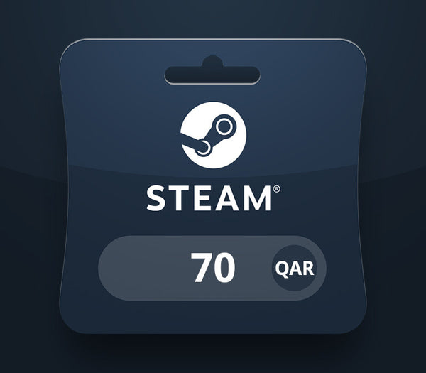 Steam Wallet QAR 70 Gift Card QA