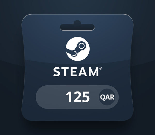 Steam Wallet QAR 125 Gift Card QA