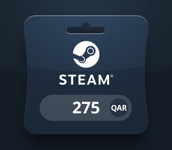 Steam Wallet QAR 275 Gift Card QA
