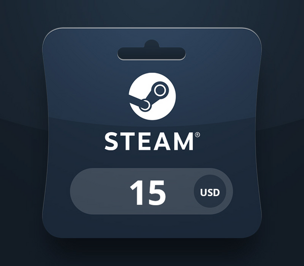 Steam Wallet USD 15 Gift Card GE