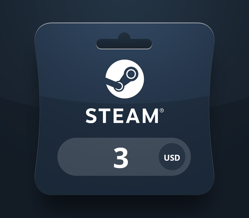 Steam Wallet USD 3 Gift Card GE