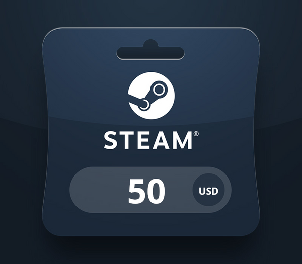 Steam Wallet USD 50 Gift Card VE