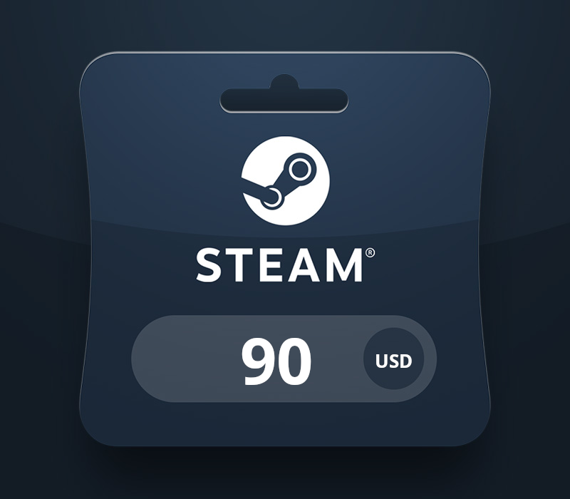 Steam Wallet USD 90 Gift Card EG