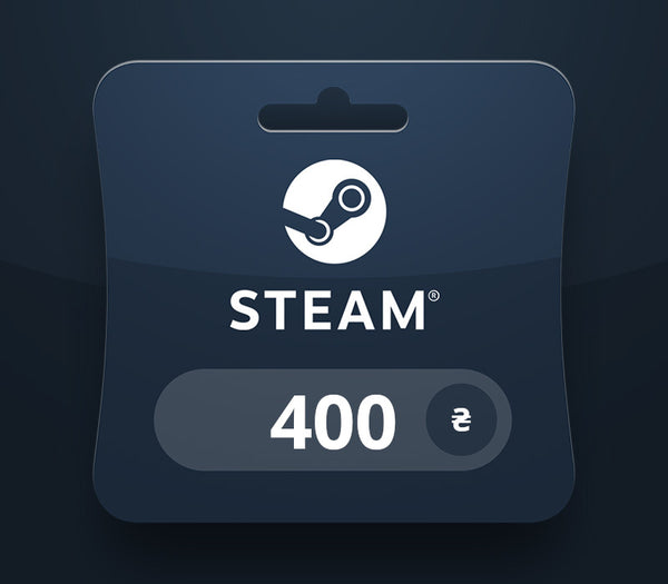 Steam Wallet UAH 400 Gift Card UA