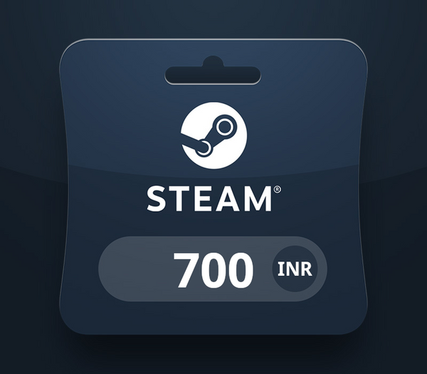 Steam Wallet INR 700 Gift Card IN