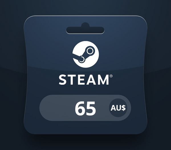 Steam Wallet AUD 65 Gift Card AU