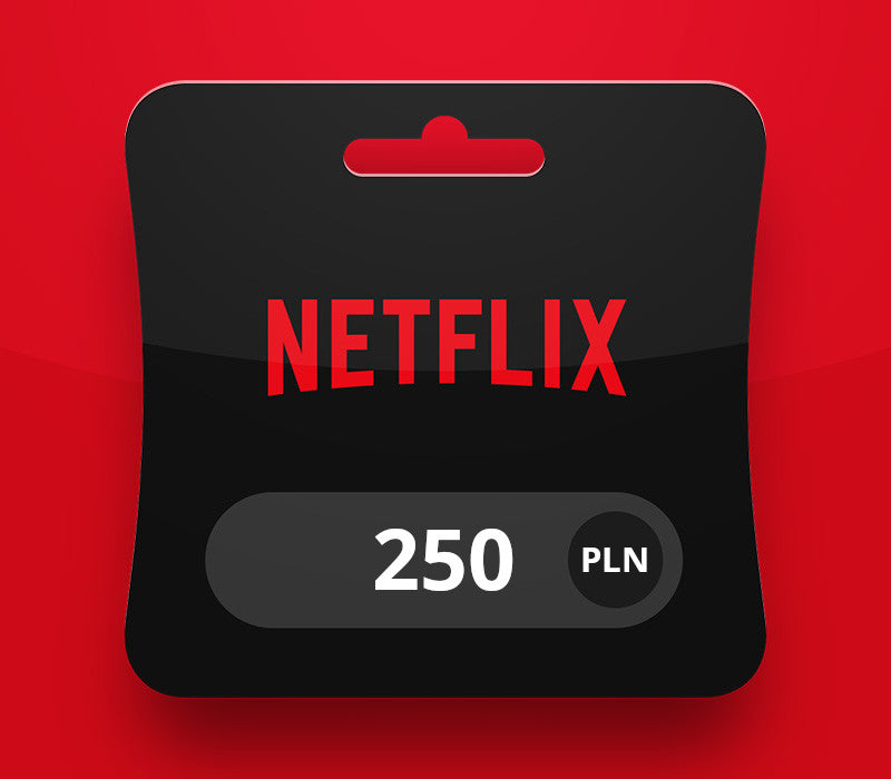 Netflix PLN 250 Gift Card PL