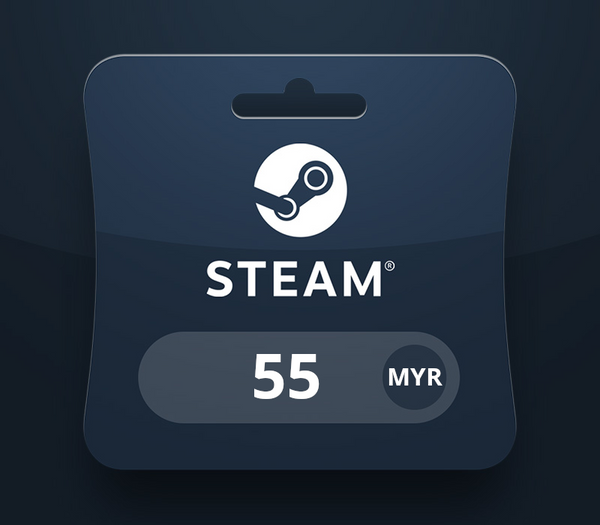 Steam Wallet MYR 55 Gift Card MY