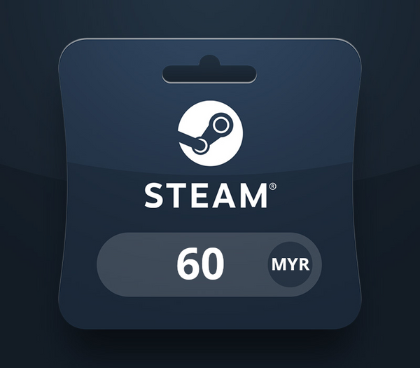 Steam Wallet MYR 60 Gift Card MY
