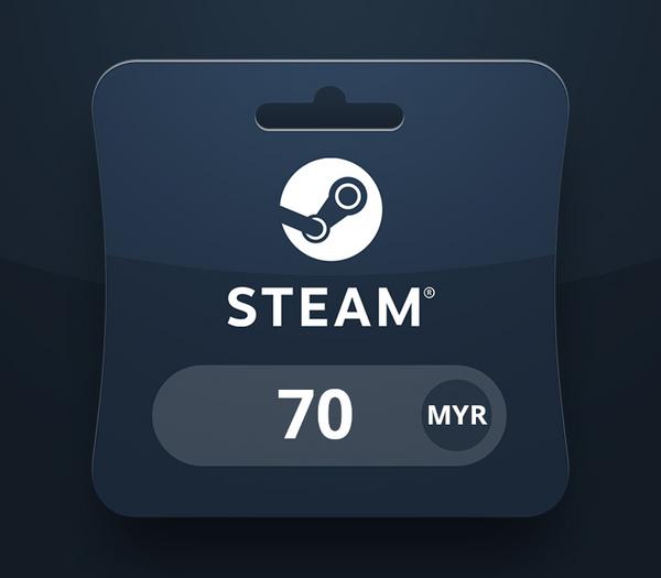 Steam Wallet MYR 70 Gift Card MY