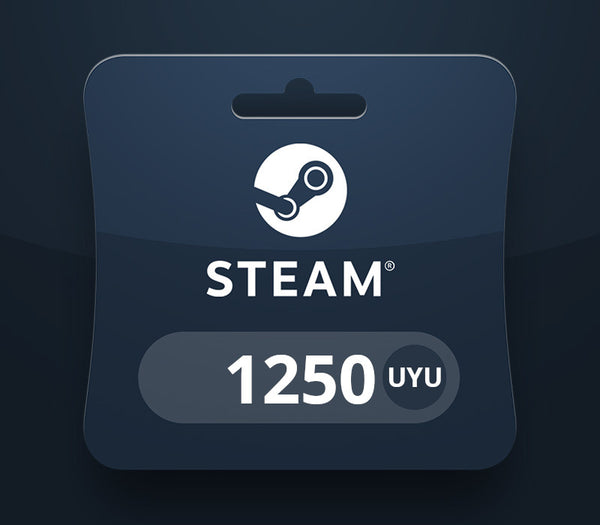Steam Wallet UYU 1250 Gift Card UY