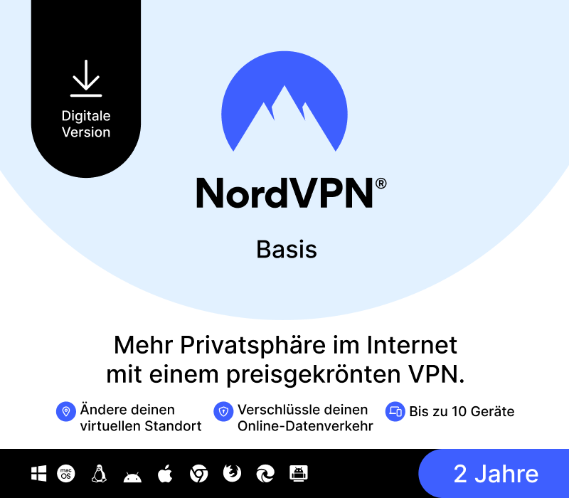 NordVPN Basic DE Key (2 Years / 10 Devices)