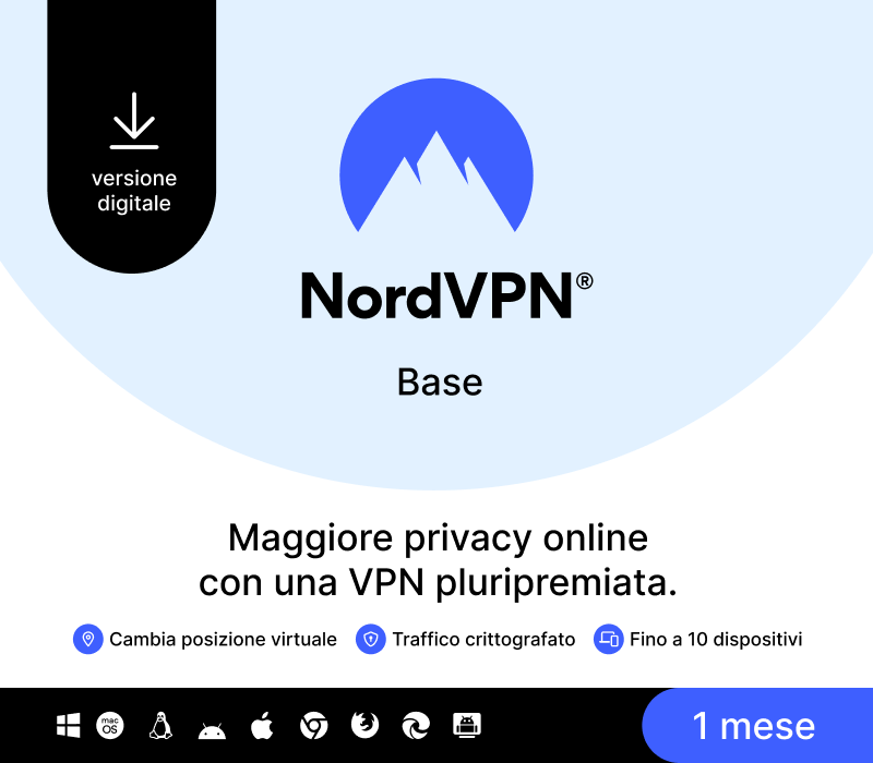 NordVPN Basic IT Key (1 Month / 10 Devices)
