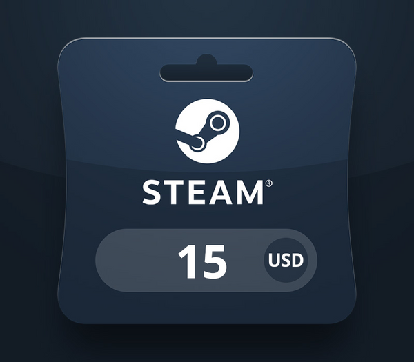 Steam Wallet USD 15 Gift Card BH
