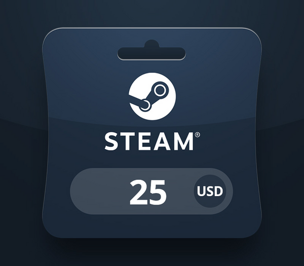 Steam Wallet USD 25 Gift Card BH