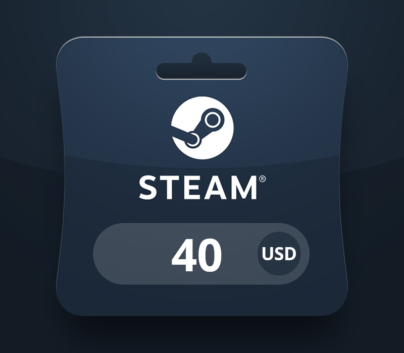 Steam Wallet USD 40 Gift Card BH