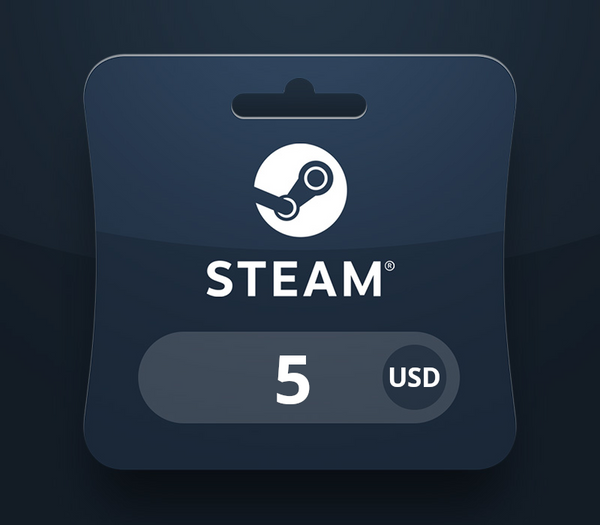 Steam Wallet USD 5 Gift Card BH