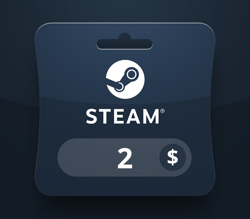 Steam Wallet USD 2 Gift Card EC