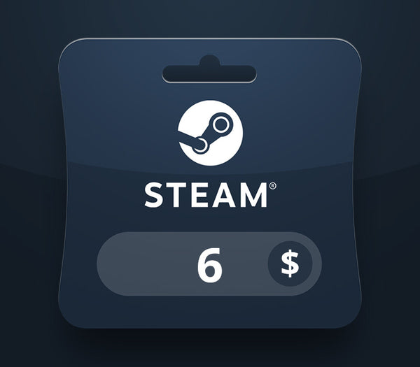 Steam Wallet USD 6 Gift Card EC