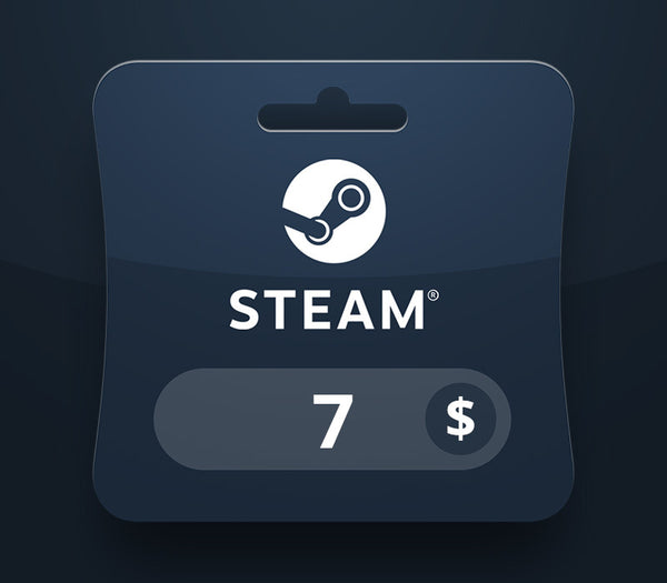 Steam Wallet USD 7 Gift Card BO