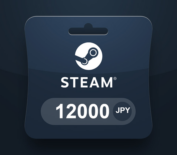 Steam Wallet JPY 12000 Gift Card JP