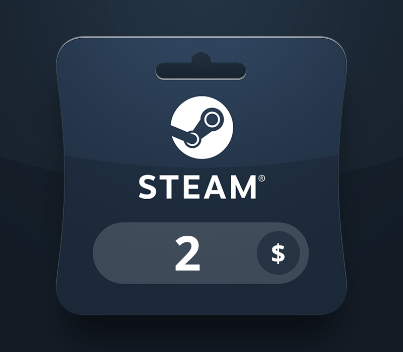Steam Wallet USD 2 Gift Card DZ