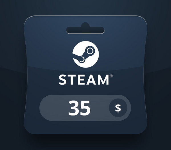 Steam Wallet USD 35 Gift Card NP