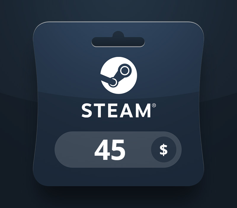 Steam Wallet USD 45 Gift Card BD
