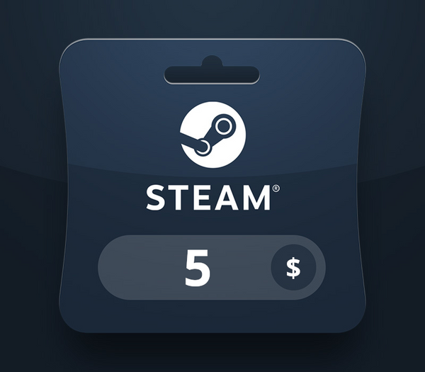 Steam Wallet USD 5 Gift Card BD