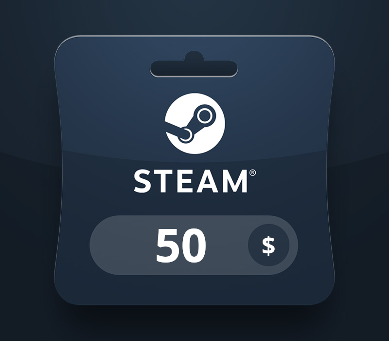 Steam Wallet USD 50 Gift Card MA