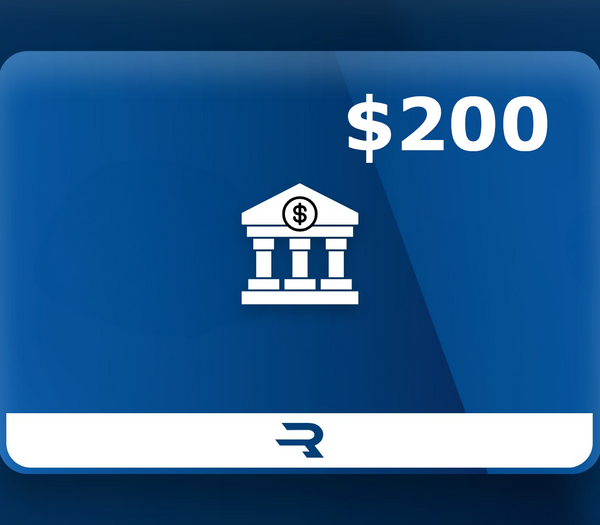 Rewarble Bank Transfer USD 200 Gift Card