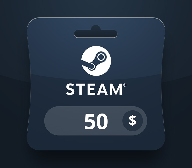 Steam Wallet USD 50 Gift Card LK