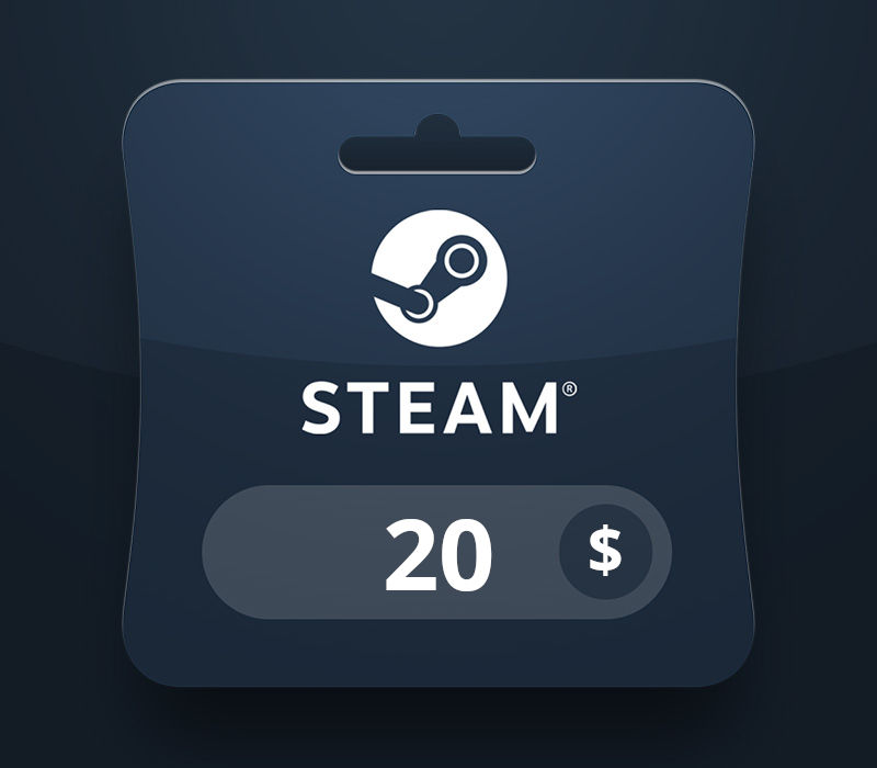 Steam Wallet USD 20 Gift Card LK