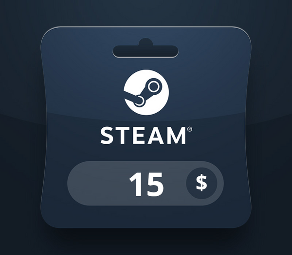 Steam Wallet USD 15 Gift Card LK