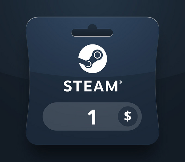 Steam Wallet USD 1 Gift Card LK