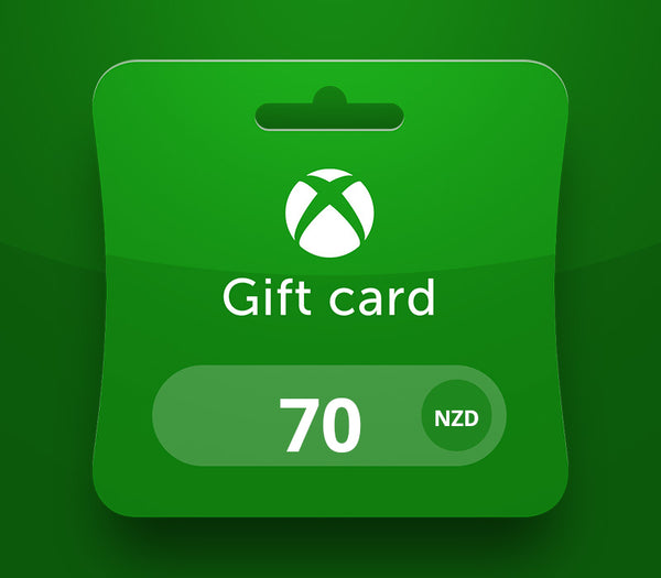 XBOX Live NZD 70 Prepaid Card NZ